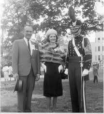 Donny Trump with Parents at Boarding High School